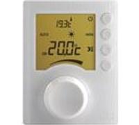 Delta Dore Thermostat sans fil à molette Tybox 33 pour chaudière et pompe à chaleur. Gestion du chauffage - 6053002 Taille Unique Blanc