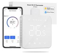 Thermostat Wi-Fi intelligent pour chaudière à gaz, à fixer au mur, avec contrôle via application etvocale