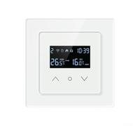 Thermostat Wi-Fi intelligent pour Tuya Smart | Régulateur de température avec 4 modes de fonctionnement et sécurité enfant, contrôle de chauffage programmable pour