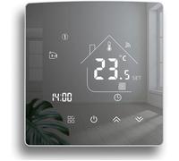 Thermostat WiFi Intelligent, Ecran Miroir Thermostat chaudière à gaz, Thermostats Connecté, Thermostat programmable Filaire, 3A YYV