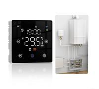 Thermostat WiFi intelligent pour application Tuya, pour contrôleur de température programmable alimenté par batterie avec commande vocale, horaire hebdomadaire 5+2 pour chaudière à gaz et chauffage au