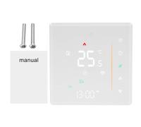 Thermostat WiFi Intelligent Thermostat de Chaudière Programmable 5+1+1 pour Chauffage de Chaudière Eau/Gaz Montage Mural avec Affichage LCD Numérique 5A 230V Compatible avec Alexa et Google Home