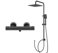 Thermostatic Shower Tap with Square Rain Shower System