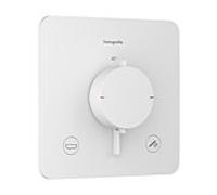 Hansgrohe Mitigeur thermostatique encastré Ecostat Comfort Q 33717700 2 sorties 23 l/min blanc mat