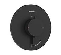 Thermostatique encastré Hansgrohe Ecostat Comfort S 33714670, pour 1 sortie, 25,4 l/min, noir mat