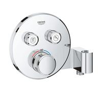 GROHE Mitigeur bain-douche encastré Grohtherm SmartControl 29120000 thermostatique 2 sorties Chrome