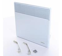 Thermoval Convecteur mural 500W-1000W 1500W 2000W 2500W Convecteur de chauffage avec pieds Support mural inclus (500W)