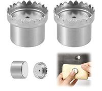 THGHHH Savon Magnétique Porte 2PCS Aimant sans Perçage Facile À Utiliser Les en Acier Inoxydable Mural Le Support Accrocher Soap Store, 1.3*2.3*0.5
