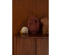 Thiago M - Vase - Aluminium - Rouge Terracotta