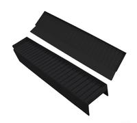 Thick Silicone Sink Bumper for pour granite Countertop Protection(black) | Secure suction base, prevents slipping, keeps guard in place, pour ideal for wet areas, easy installation
