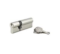 THIRARD 00916288 - Cylindre De Serrure 30 X 60 mm 3 Clés - Dimensions : 30x60 - Cylindre Profile - Standard - Cylindre profile européen Mécanisme à 5 goupilles, Nickelé