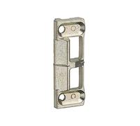 Thirard - Accesoires Ferco by Thirard : gâche de tringle double pour fenêtre 2 vantaux Unijet dimensions : 55 x 20 mm