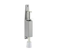 THIRARD Arrêt de Porte, Frein Caoutchouc, 150 mm, Argent, Pratique pour Maintenir Vos Portes Ouvertes, Facile à Installer, Adaptable sur Portes Jusqu'à 60kg, Bonne Tenue Au Sol