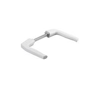 THIRARD - Béquille double laquée blanc 1 portée longueur 100mm
