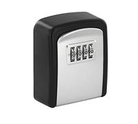 THIRARD - Boîte à Clé à Combinaison - Modèle Murale - Acier - Utilisation Intérieure et Extérieure - Sécurisée - 4 Chiffres Modifiables - 37 x 75 mm - Noir