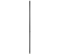 Boitier de crémone à cylindre pour porte et fenêtre, 2 pts, hauteur 2300mm, noir - THIRARD