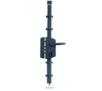 THIRARD Boîtier de Serrure 3 Points pour Porte d'Entrée, Gauche, Axe 50 mm | Modèle Melissa, En Applique, À Fouillot, Anthracite, Entraxe 70 mm, Carré 7 mm, 85x174 mm, Acier, Finition Verni