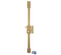 Boitier de serrure en applique Targa à tirage pour porte d'entrée, droite, 3 pts, axe 45mm, or - THIRARD