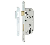 THIRARD - Boitier de serrure encastrable à cylindre pour porte d'entrée, axe 40mm, bouts carrés, zingué - THIRARD