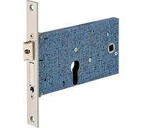 Boitier de serrure encastrable à cylindre pour porte d'entrée, axe 67mm, bouts carrés - THIRARD