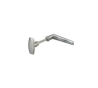 THIRARD Paire de Béquilles de Porte Zamak Carré 6 mm 1 Portée | Fourreau adaptateur 7 mm, garantie 2 ans