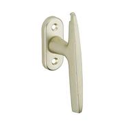THIRARD Bouton de Fenêtre, Hauteur 125.5 mm, Couleur F2, Conçu pour Équiper Et Sécuriser Vos Fenêtres, Fournie avec Vis à Métaux, Finition Noire, Blanche, Laiton Patiné, Nickelé Satiné, Aluminium