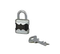 THIRARD - Cadenas UTO22 15 mm - Anse Acier Zingué - Corps Acier Embouti - 2 Clés Acier Nickelé - Pour Intérieur - Modèle Serrurerie de Picardie - Jaune/Doré