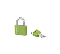 THIRARD - Cadenas à Clé Modèle ONYX - Aluminium - Anse Demi-Haute - Utilisation Intérieure - Base 40 mm - Livré avec 2 Clés - Couleur Aléatoire - Ø 20 mm - Vert