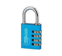 THIRARD - Cadenas à clé TYPE 1 aluminium code 40 mm bleu
