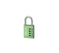 THIRARD - Cadenas à clé TYPE 1 aluminium code 40 mm vert