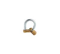THIRARD - Cadenas d'artillerie 129 à talon coudé anse acier vis demi-lune