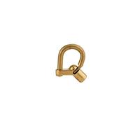 THIRARD - Cadenas d'artillerie 129 c à talon coudé anse laiton vis demi-lune