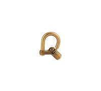 THIRARD - Cadenas d'artillerie 29 c à talon coudé anse laiton triangle 5 mm - THIRARD