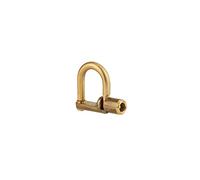 THIRARD - Cadenas d'artillerie 329 c à talon droit anse laiton triangle 5 mm - THIRARD