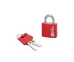 THIRARD - Cadenas olor 30mm - Aluminium - Anse Acier Nickelé - Mécanisme à Goupilles - Double Ancrage - 2 Clés Laiton Nickelé - Pour Extérieur - Serrurerie de Picardie