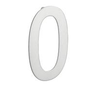 THIRARD - Chiffre "0" Inox H.100mm À Visser - Plaque murale avec signalétique - Accessoires/Equipements - Signaletique - Pour une utilisation intérieure ou extérieure