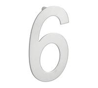 THIRARD - Chiffre "6" Inox H.100mm À Visser - Plaque murale avec signalétique - Accessoires/Equipements - Signaletique - Pour une utilisation intérieure ou extérieure
