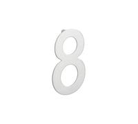 THIRARD - Chiffre "8" Inox H.100mm À Visser - Plaque murale avec signalétique - Accessoires/Equipements - Signaletique - Pour une utilisation intérieure ou extérieure
