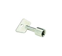 THIRARD Clé Triangle 9 pour Cadenas Artillerie et Coffrets Techniques | Matériau laiton et acier allié, empreinte standard 9mm, usage professionnel, compatible armoires électriques et gaz