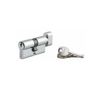 THIRARD - Cylindre à clé crantée à bouton eco 30 x 30 mm bouton nickelé