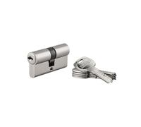 THIRARD Cylindre de serrure Trafic 6, Double Entrée, 30x30 mm, Nickel