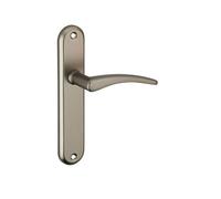 THIRARD - Ensemble de poignées pour porte intérieure Vesta sans trou, carré 7mm, entr'axes 165mm, nickelé satiné - THIRARD