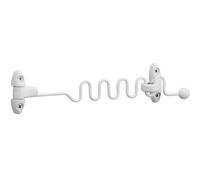 THIRARD - Entrebâilleur de fenêtre - Compatible 1 ou 2 vantaux - Finition blanc - 4 positions d'entrebâillement - Corps en acier - Peut se cadenasser - Garantie : 10 ans