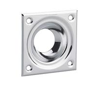 THIRARD - Entrée à Cuvette Trou de Cylindre - Laiton - Compatible avec Serrures à Encastrer - Installation Facile - Finition Élégante - Ø23 mm - Jaune/Doré