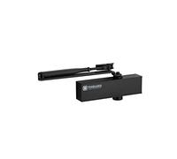 Ferme-porte automatique hydraulique Design force 2 à 4, noir - THIRARD