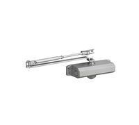 THIRARD - Ferme-Porte Automatique Hydraulique - Force 4 - Argent - Installation Facile - Réglage de Vitesse - Finition Élégante - Adapté à Toutes les Portes