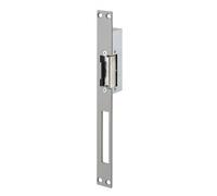 THIRARD - Gâche électrique pour serrure encastrable, réversible, 12V, compatible extérieur, gris - THIRARD