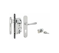 THIRARD - Garniture MONOMAX axe 50 à cylindre 3 clés V/BR + ensemble PELOPE
