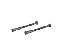 THIRARD - Jeu de 2 Vis Sécables avec Douilles - M4 x 50 - Fer Patiné - Usage Porte d'Intérieur - Installation Facile - Compatible avec Poignées - Finition Fer Patiné - Noir