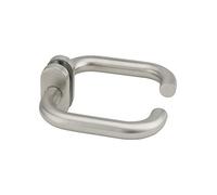 THIRARD Paire de Béquilles sur Rosace Inox Sans Trou Carré 7 mm Aspect Inox | Vis invisibles, garantie 10 ans